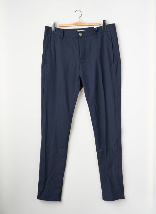 Pantalon droit bleu PRIVATE BLUE homme