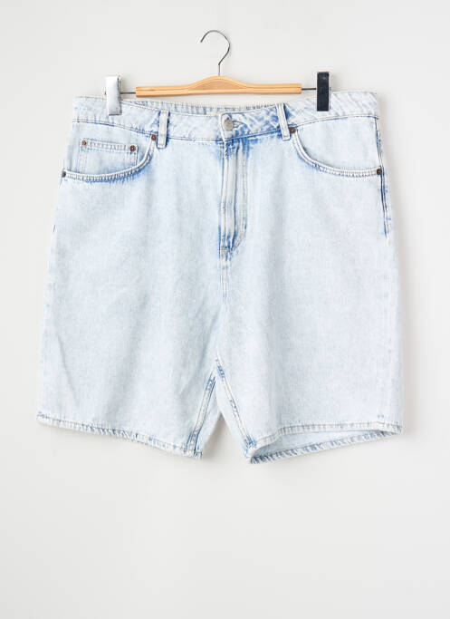 Short bleu MANGO homme
