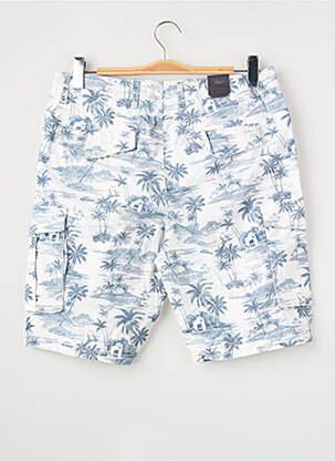 Bermuda blanc PETROL INDUSTRIES homme