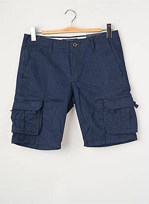 Bermuda bleu BRUCE & BUTLER  homme