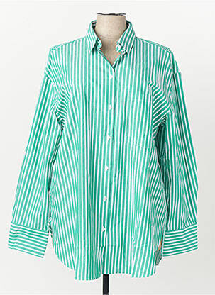 Chemisier vert MANGO femme