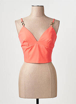 Top orange MORGAN femme