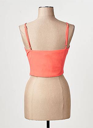 Top orange MORGAN femme