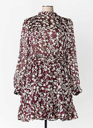 Robe courte rouge MANGO femme