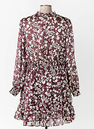 Robe courte rouge MANGO femme