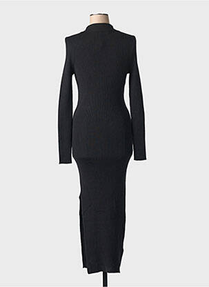 Robe longue noir MANGO femme