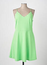 Robe courte sans manche sans manche vert ONLY femme
