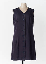 Robe courte bleu MANGO femme