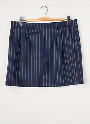 Jupe courte bleu ONLY femme