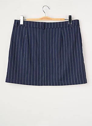 Jupe courte bleu ONLY femme