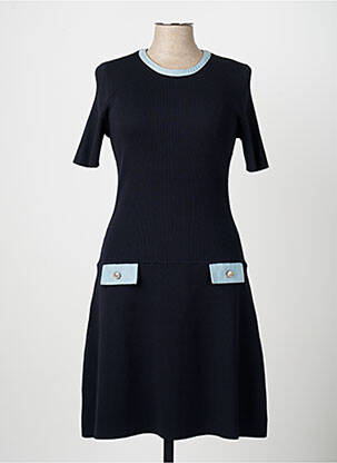 Robe courte bleu MORGAN femme