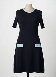 Robe courte bleu MORGAN femme
