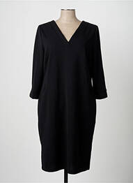 Robe mi-longue noir AMELIE & AMELIE femme