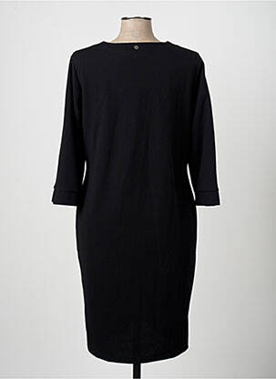 Robe mi-longue noir AMELIE & AMELIE femme