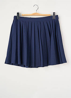 Jupe courte bleu ONLY femme