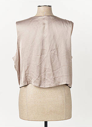 Gilet sans manche beige SUSY MIX femme