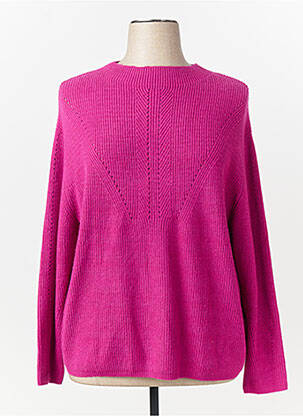 Pull col roulé rose STREET ONE femme