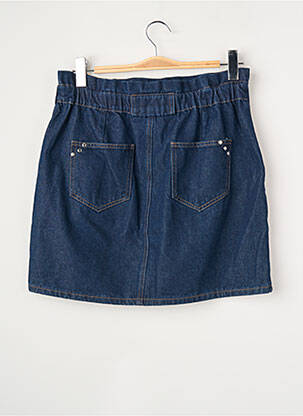 Jupe courte bleu MORGAN femme