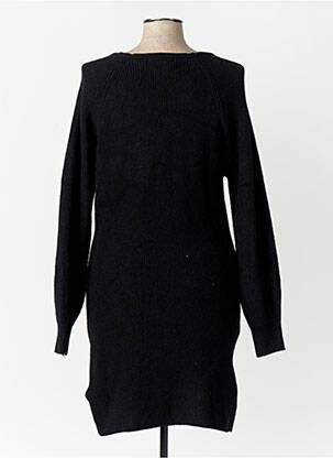 Robe pull noir MANGO femme