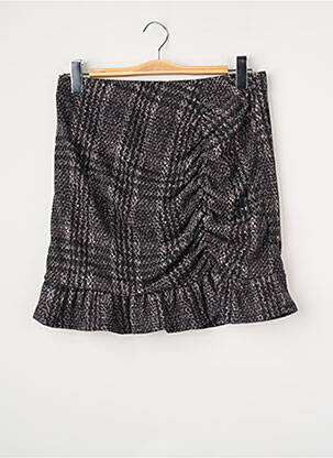 Jupe courte gris MORGAN femme