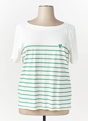 T-shirt blanc TOM TAILOR femme
