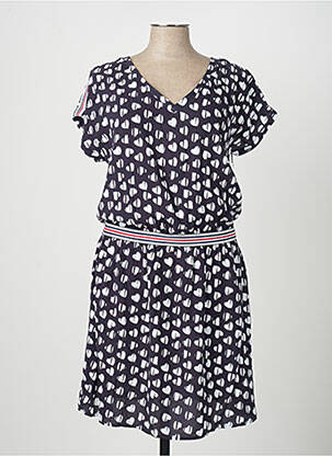 Robe courte noir DELAHAYE femme