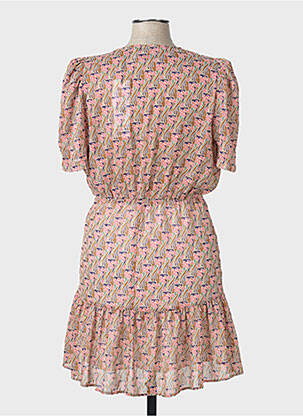 Robe courte rose MORGAN femme
