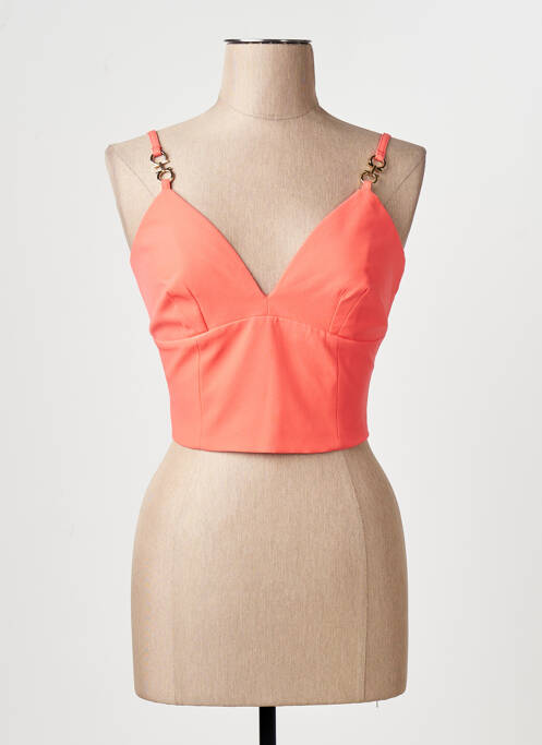 Top orange MORGAN femme