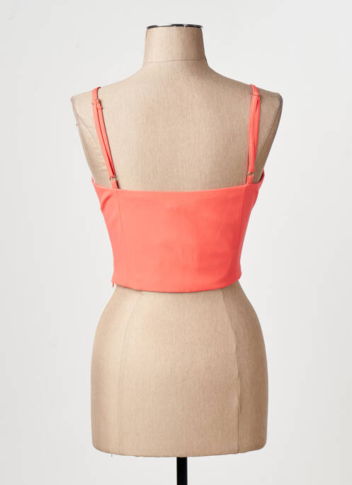 Top orange MORGAN femme