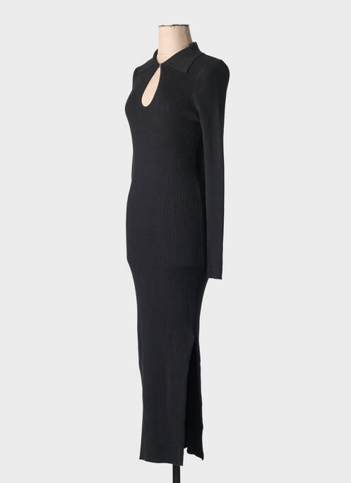 Robe longue noir MANGO femme