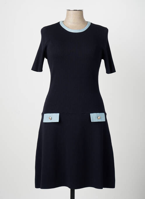 Robe courte bleu MORGAN femme
