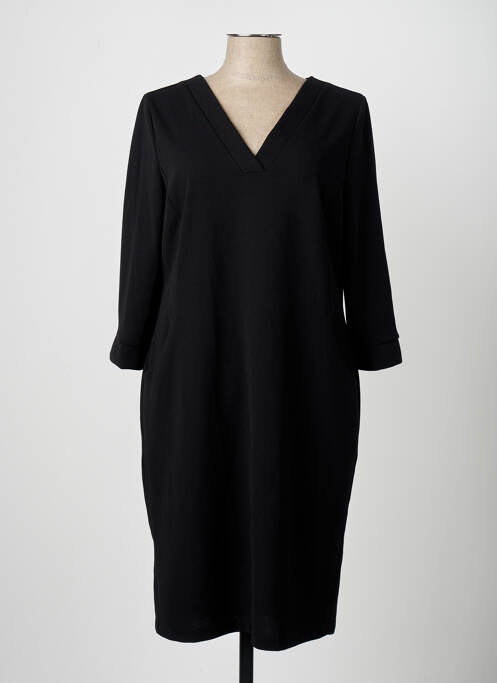 Robe mi-longue noir AMELIE & AMELIE femme