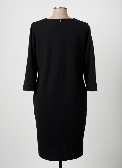 Robe mi-longue noir AMELIE & AMELIE femme