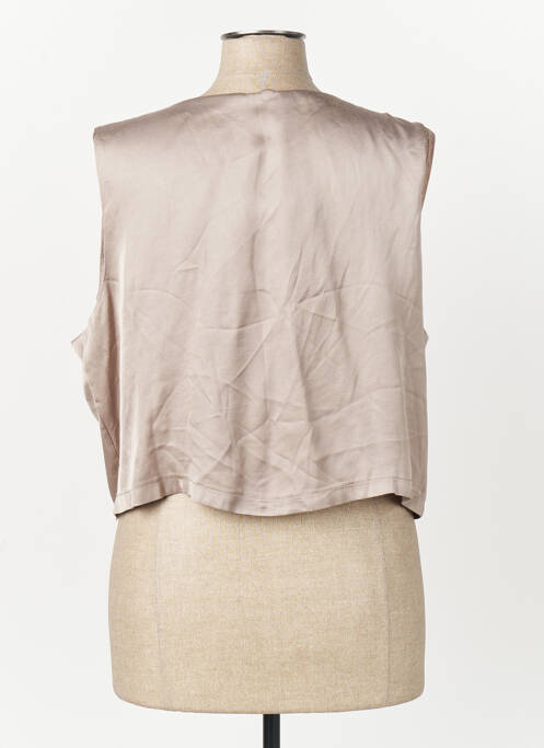 Gilet sans manche beige SUSY MIX femme