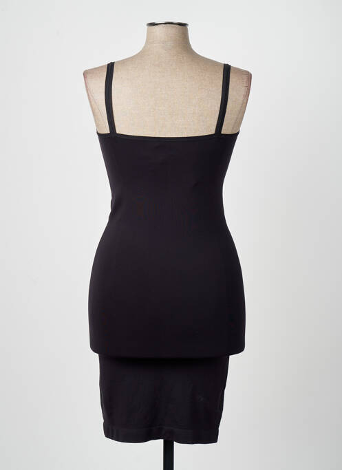 Robe mi-longue noir PIECES femme