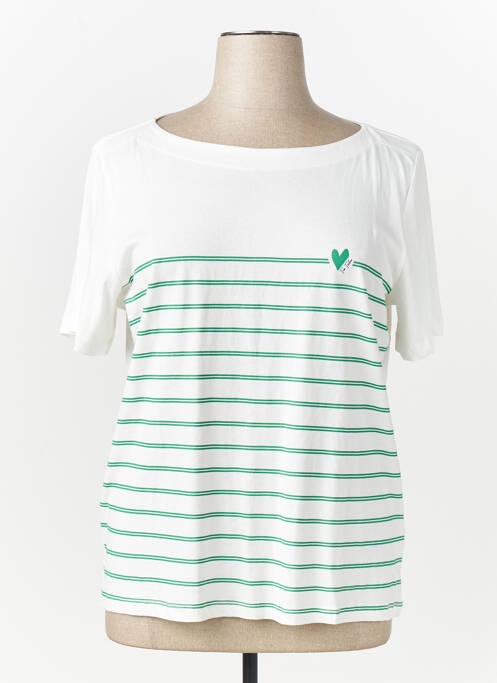 T-shirt blanc TOM TAILOR femme