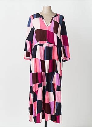Robe longue rose STREET ONE femme