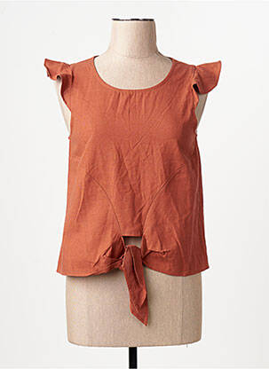 T-shirt marron MOLLY BRACKEN femme
