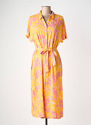 Robe courte jaune VERO MODA femme
