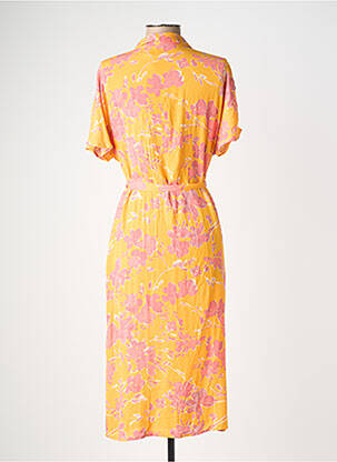 Robe courte jaune VERO MODA femme