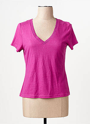 T-shirt rouge MORGAN femme