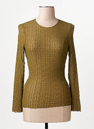 Top vert MANGO femme