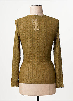 Top vert MANGO femme