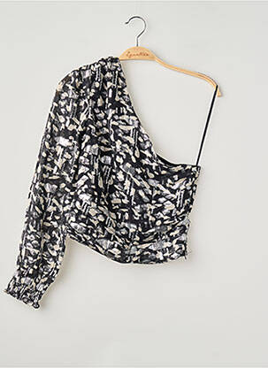 Blouse noir MANGO femme