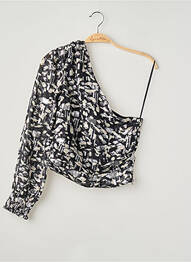 Blouse noir MANGO femme
