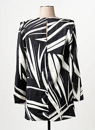 Tunique manches longues noir MANGO femme