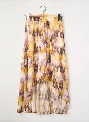 Jupe mi-longue multicolore MORGAN femme