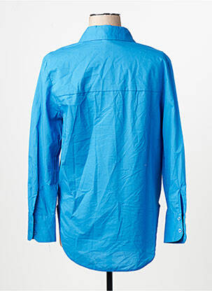 Chemisier bleu MANGO femme