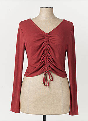 T-shirt marron ONLY femme
