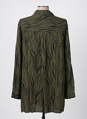 Chemisier coupe droite vert CARMAKOMA femme